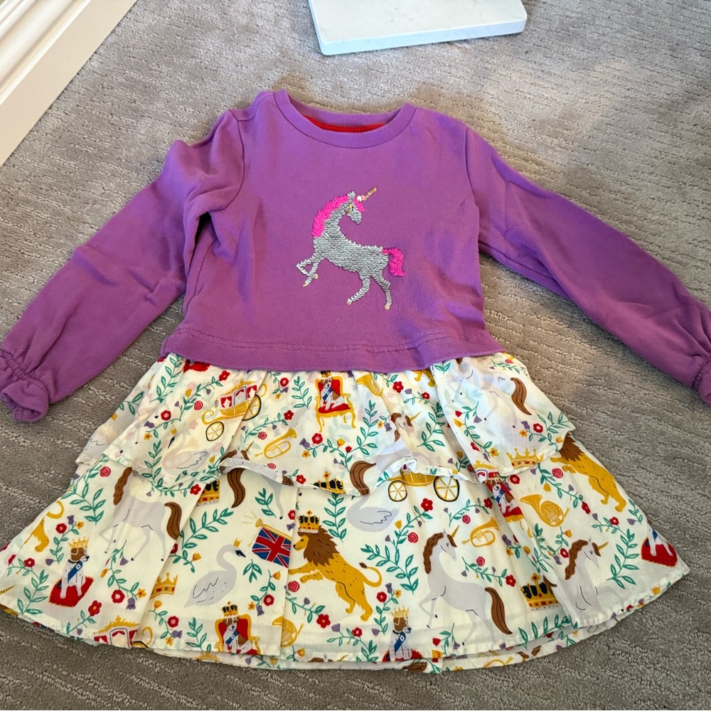 Mini Boden London Themed Dress